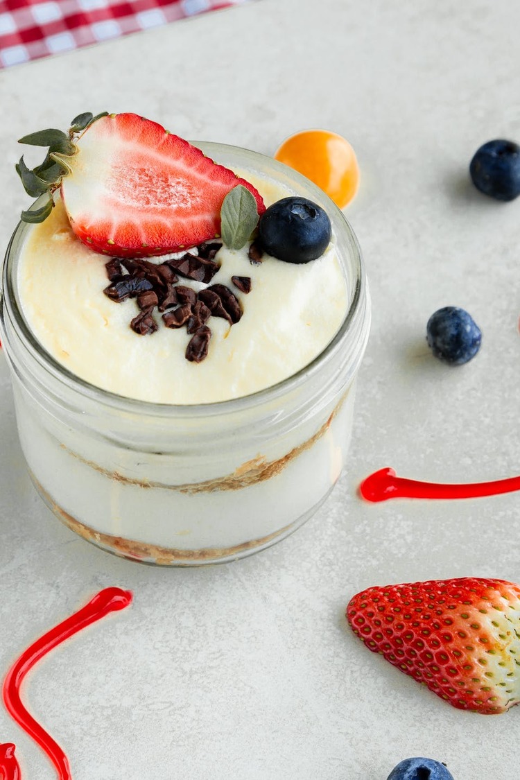 Strawberry Blueberry Yogurt Parfait - Parfait Recipe